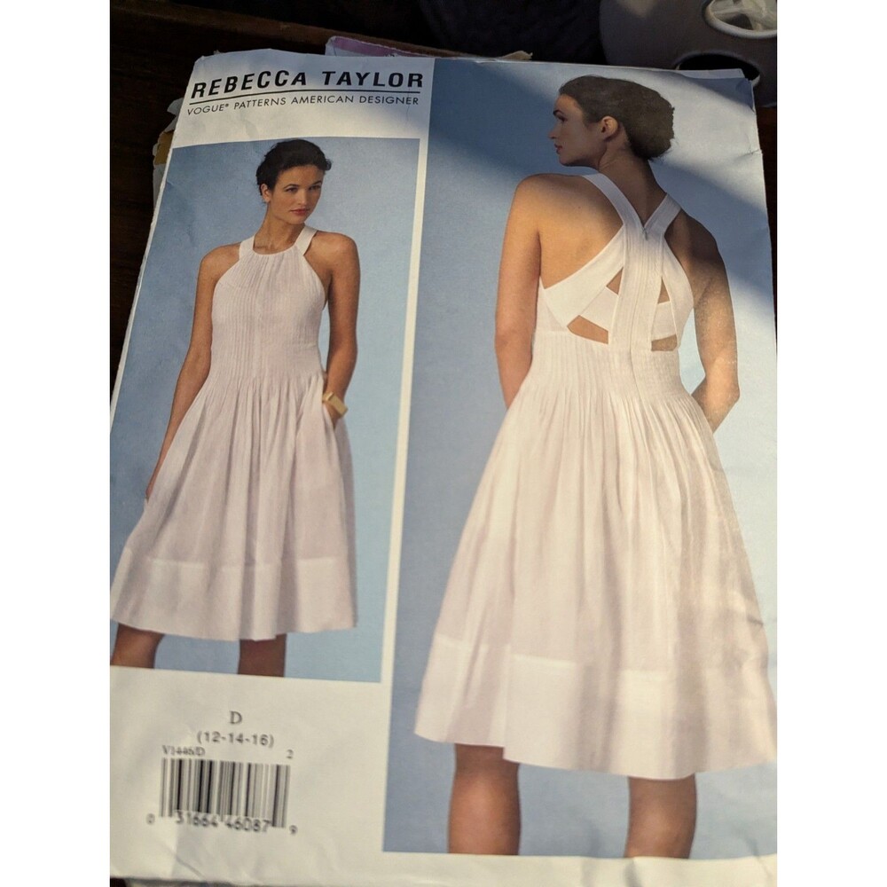 Vogue Patterns American Designer Rebecca Taylor